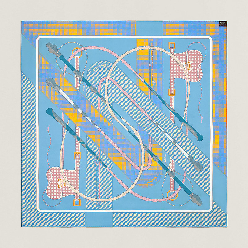 Clic-Clac double face scarf 90 | Hermès Singapore